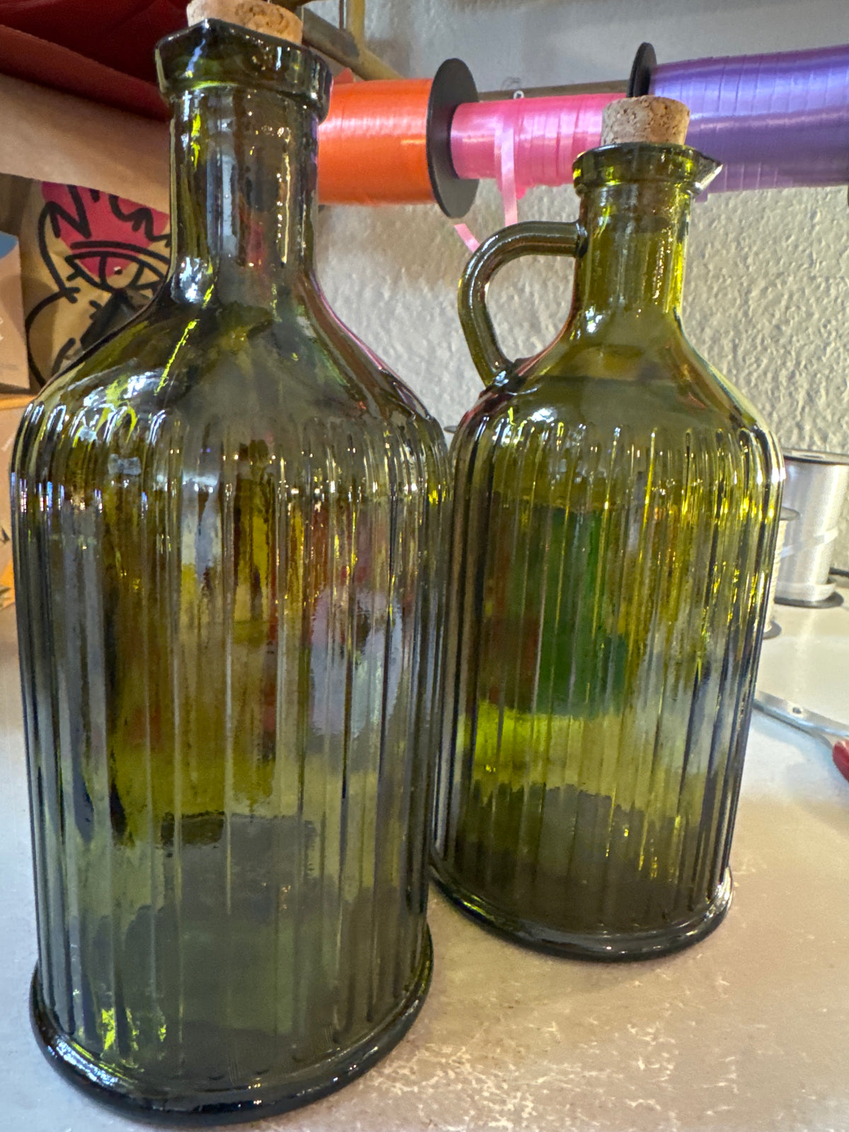 Huilier 1 litre, Gérone vert Côte Table