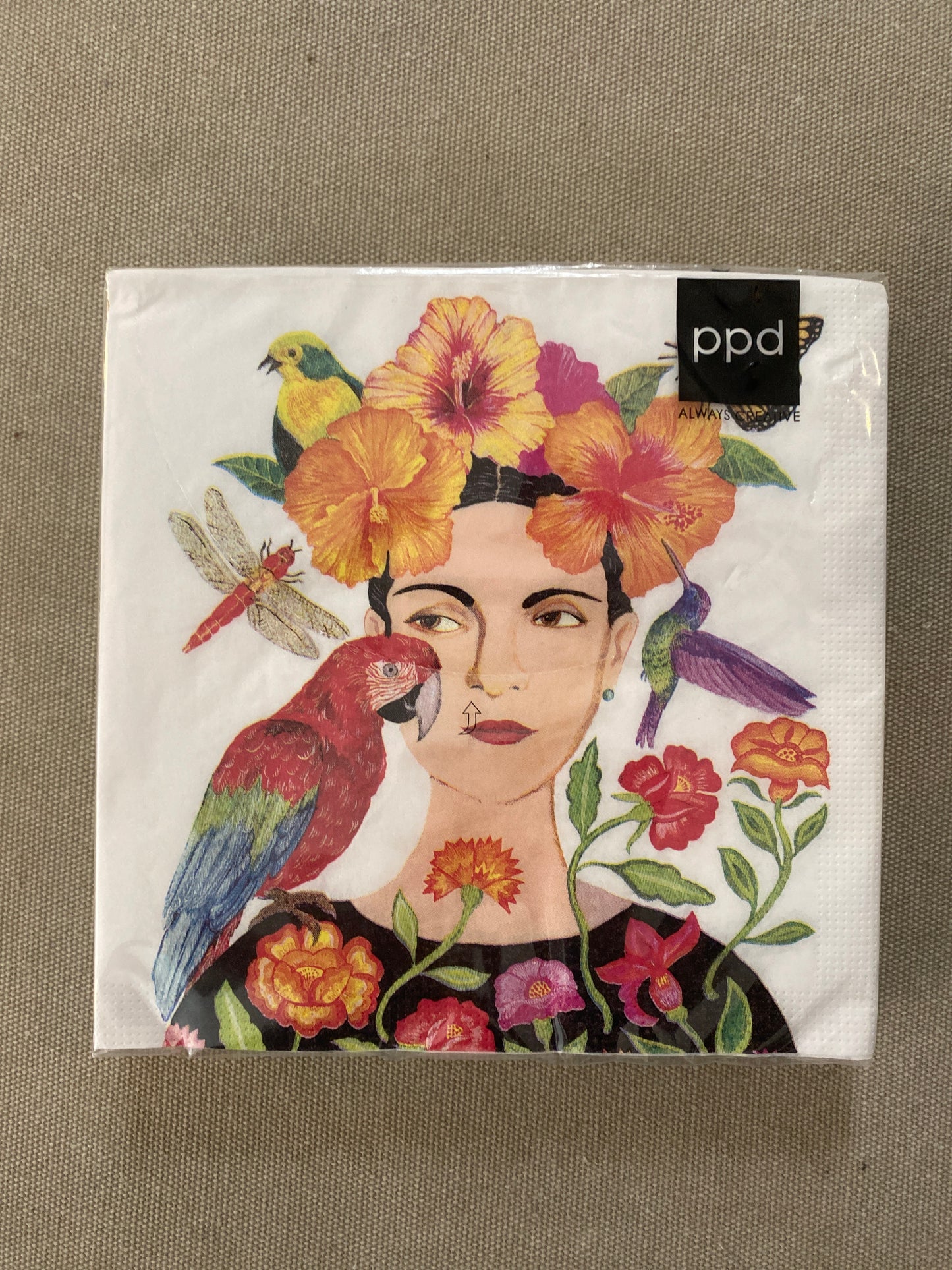 Serviettes papier 33x33cm La Dolorosa