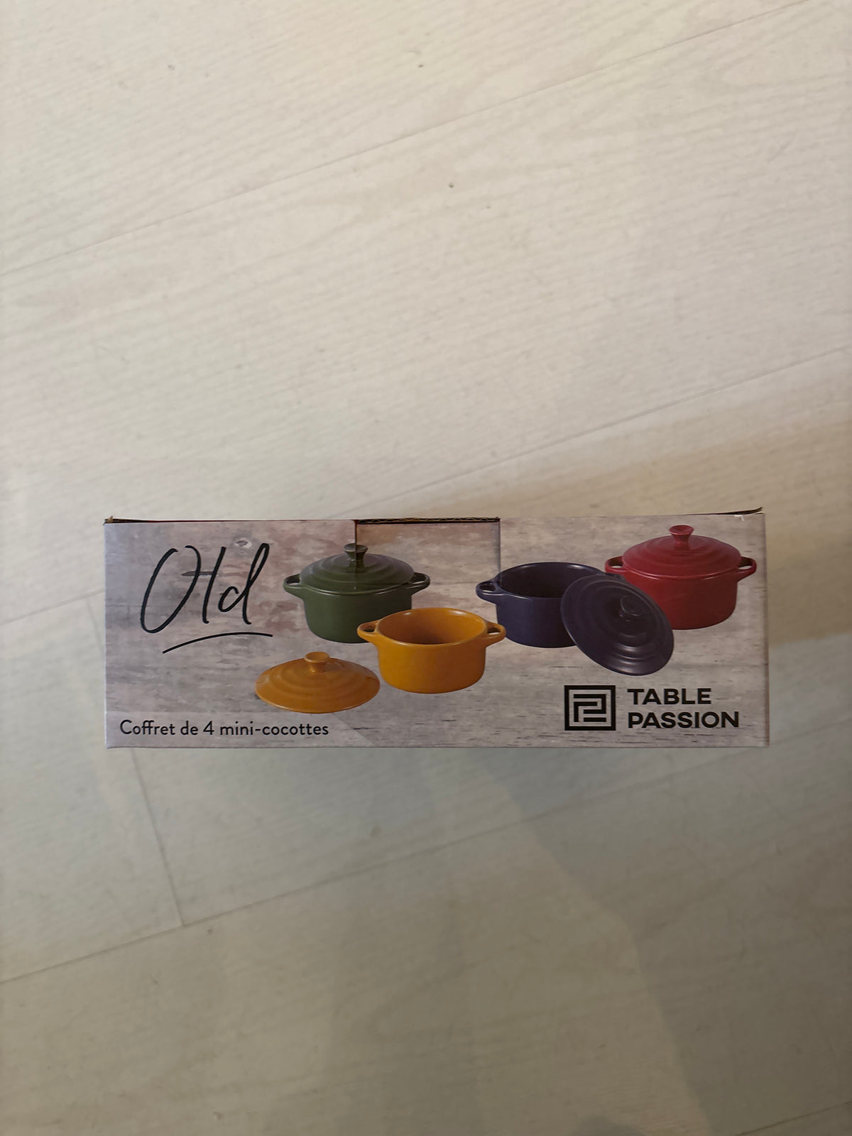 Cocotte colorés table passion