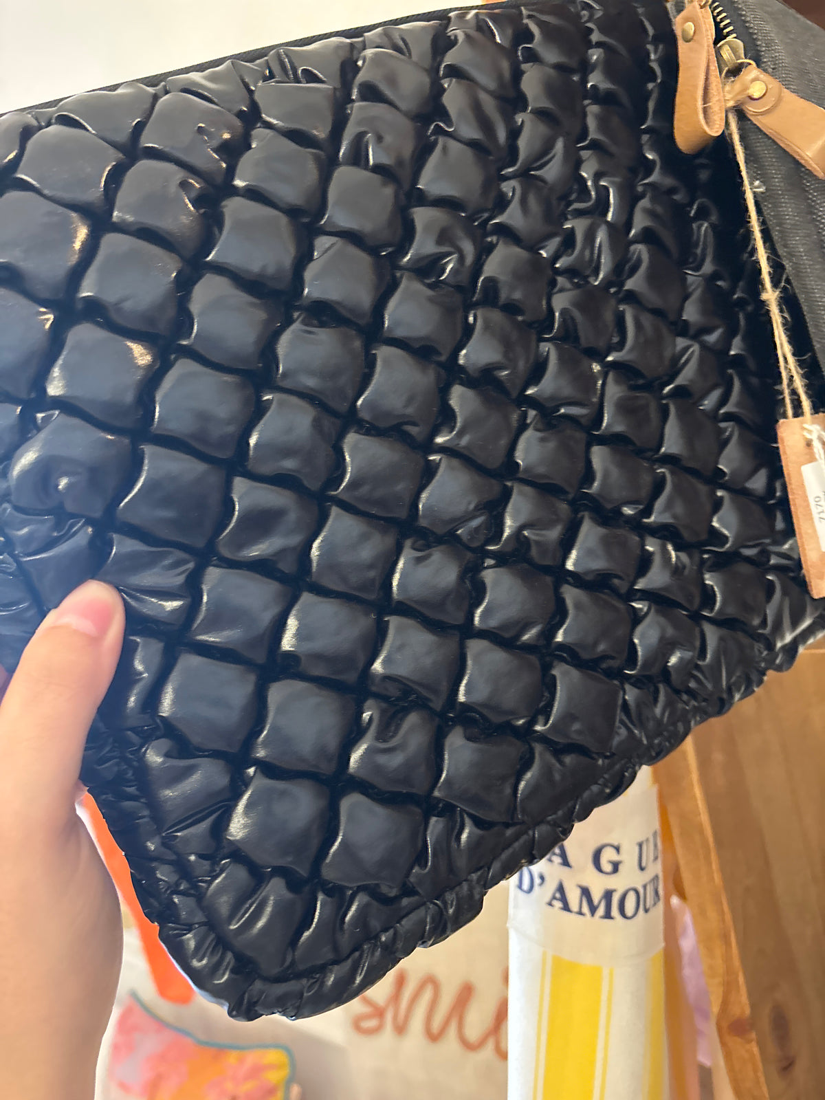 Pochette ordi noire petite cachotière