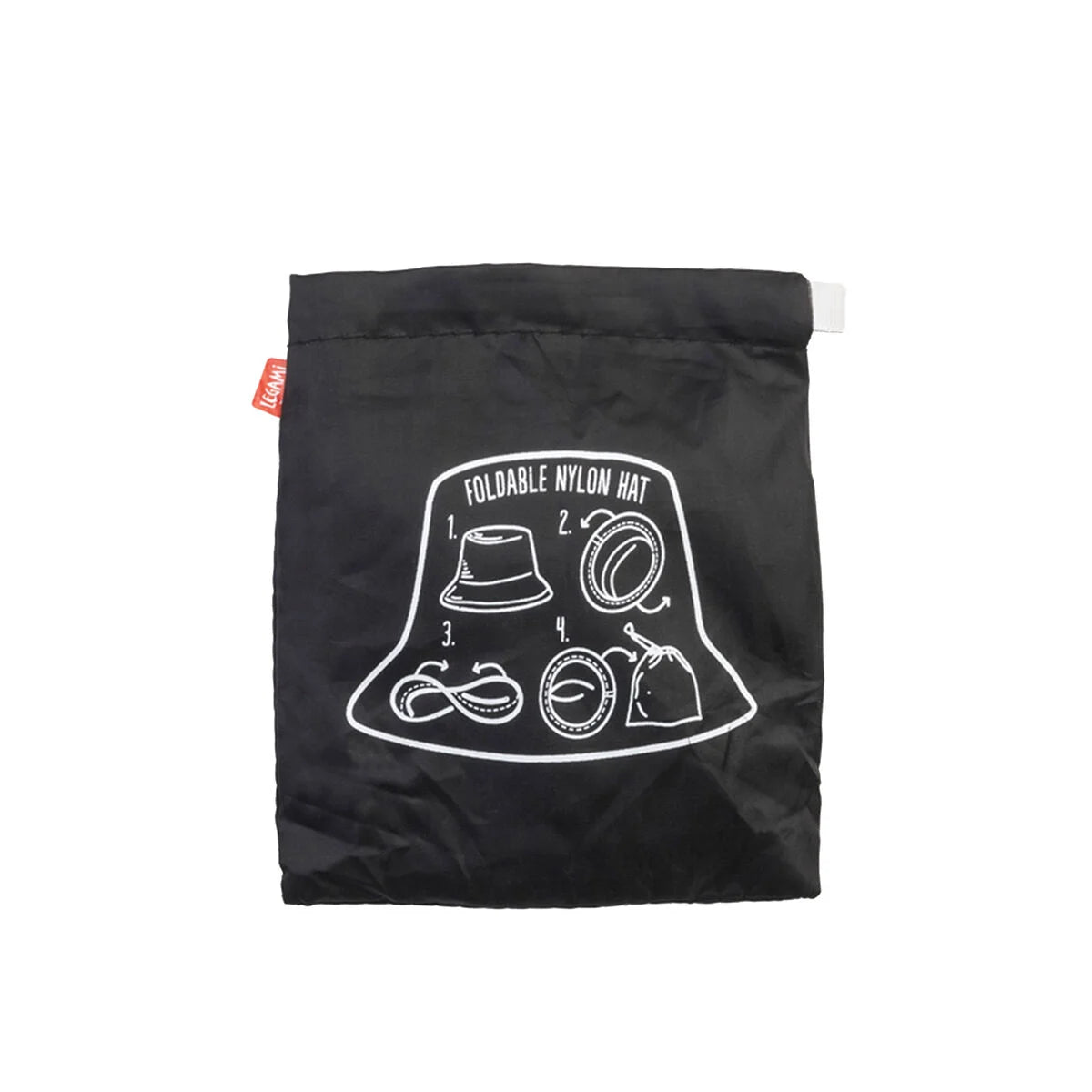 Chapeau de Pluie Pliable Noir – SOS Sanpei