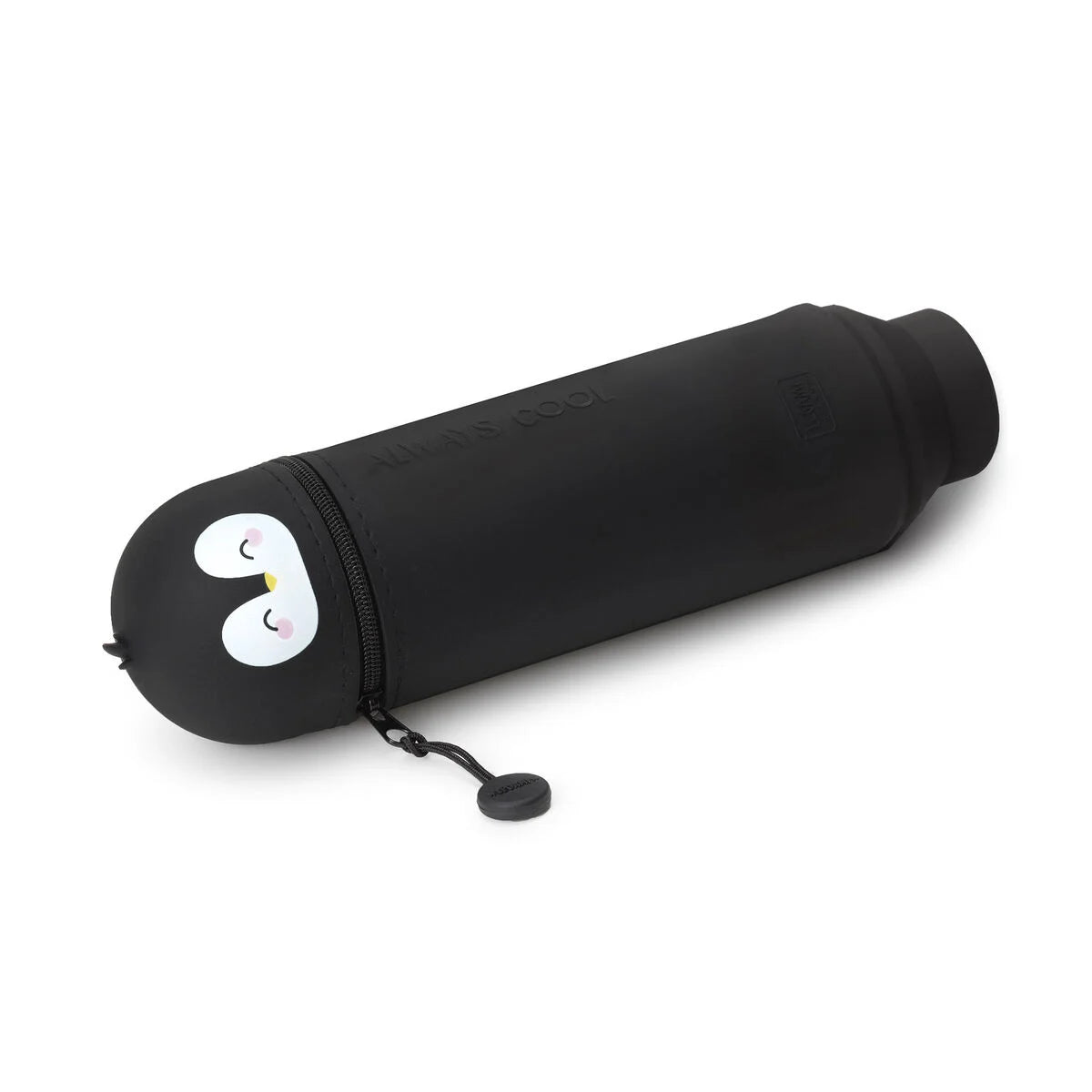 Trousse 2-en-1 en Silicone Pingouin