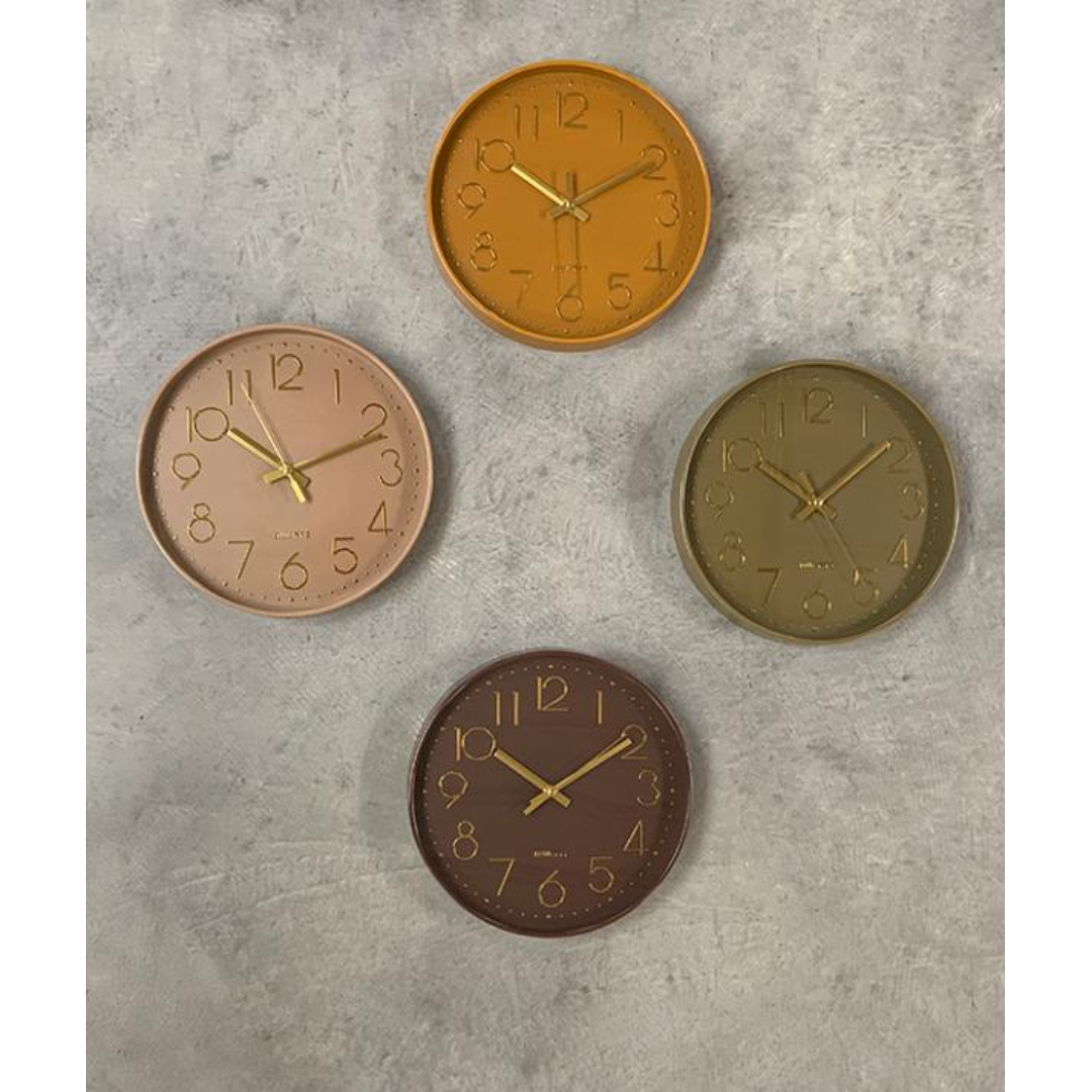 Horloge Murale "Color" Noire