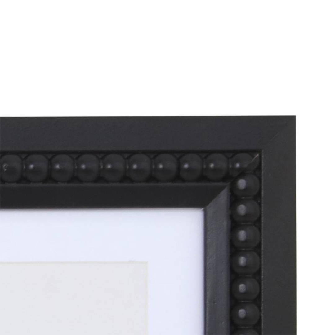 Zoom détails du Pêle-Mêle Multivues Noir Perles