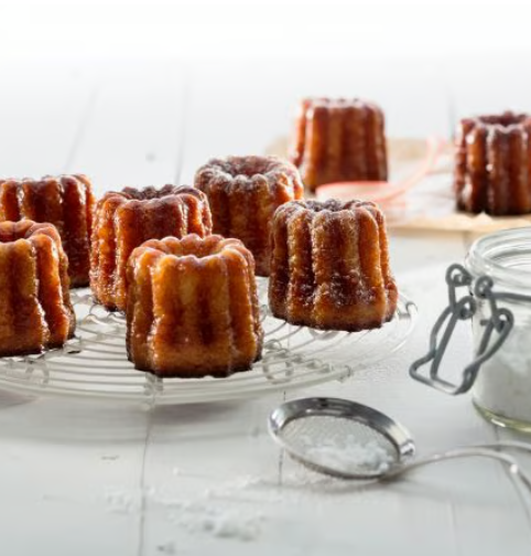 moule silicone pour cannelés cuisson facile