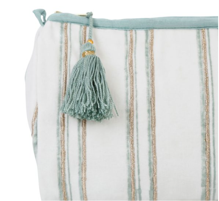 trousse maquillage coton voyage