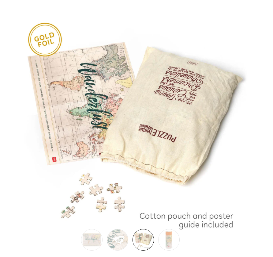 Puzzle de 1000 pièces - Travel vintage