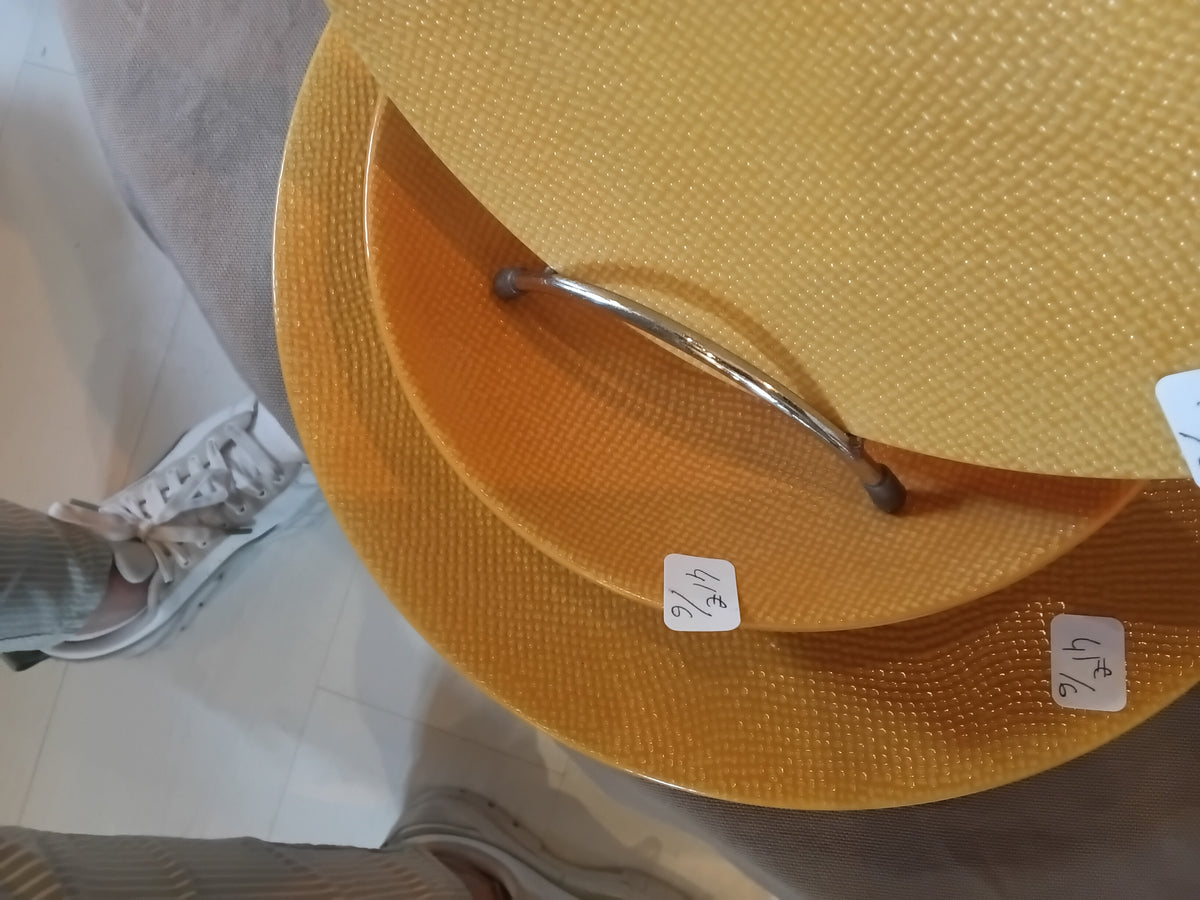 Assiettes, creuses, vésuvio, safran