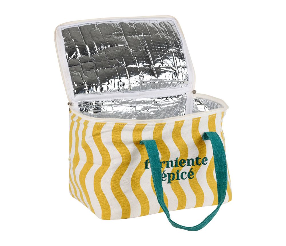 zoom sur la partie intérieure du lunchbag farniente