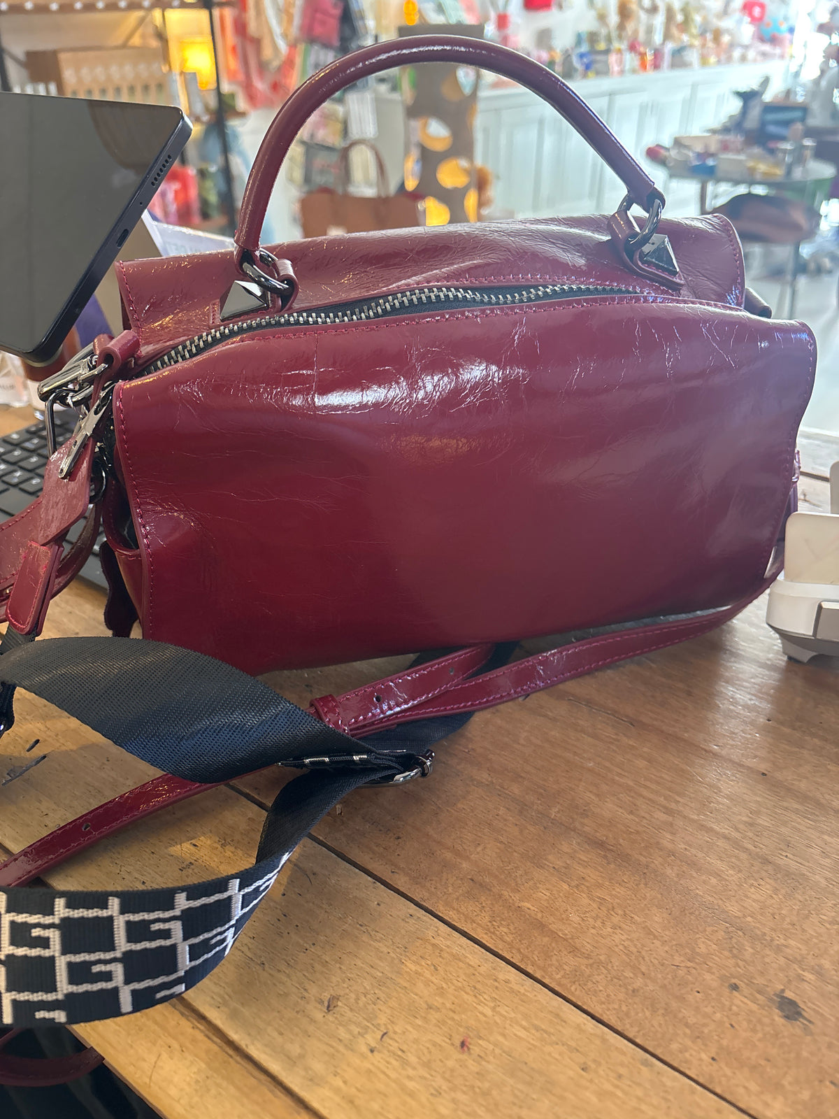 Sac rouge Sophia delli 6002