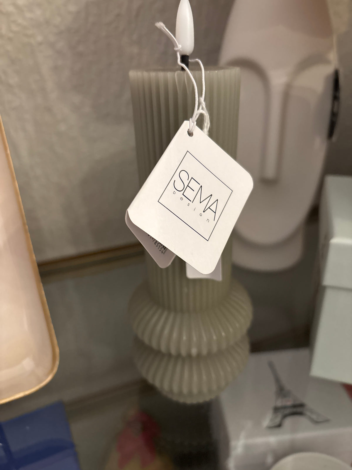 Bougie cire led