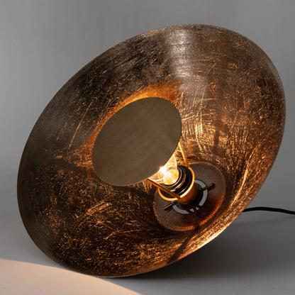 Pied de Lampe Samy Champagne métal