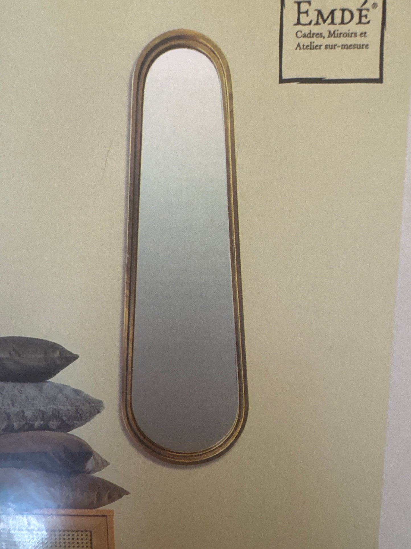 Miroir doré