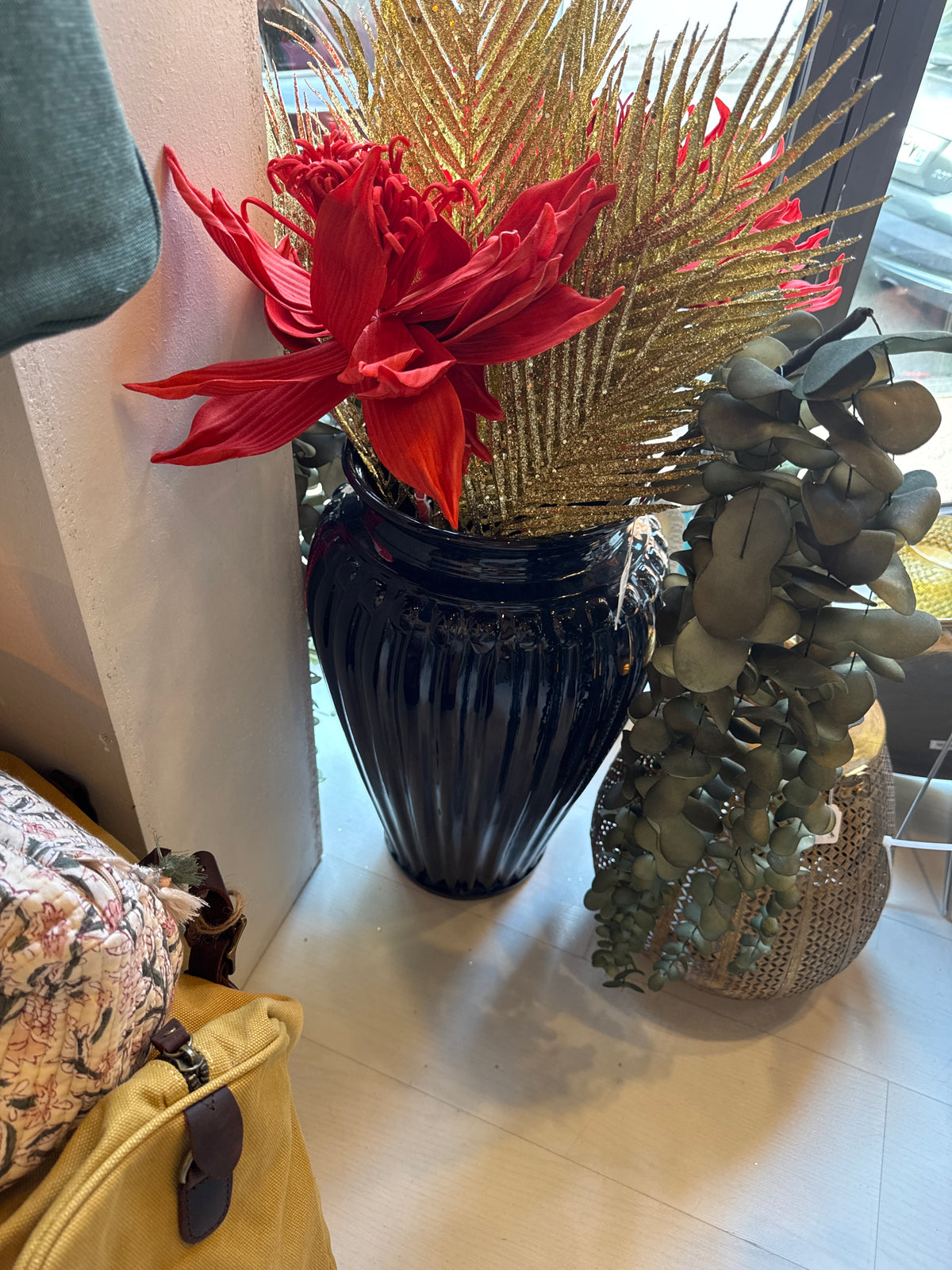 Vase bleu