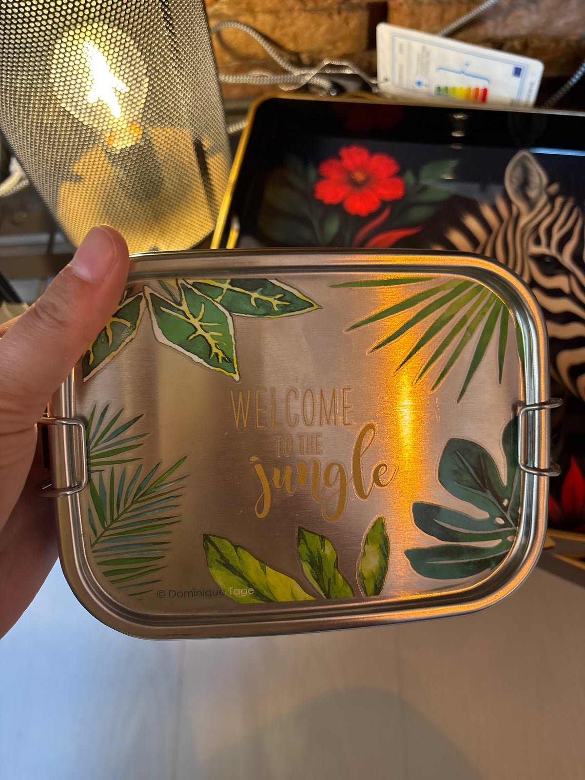 Boîte repas métal