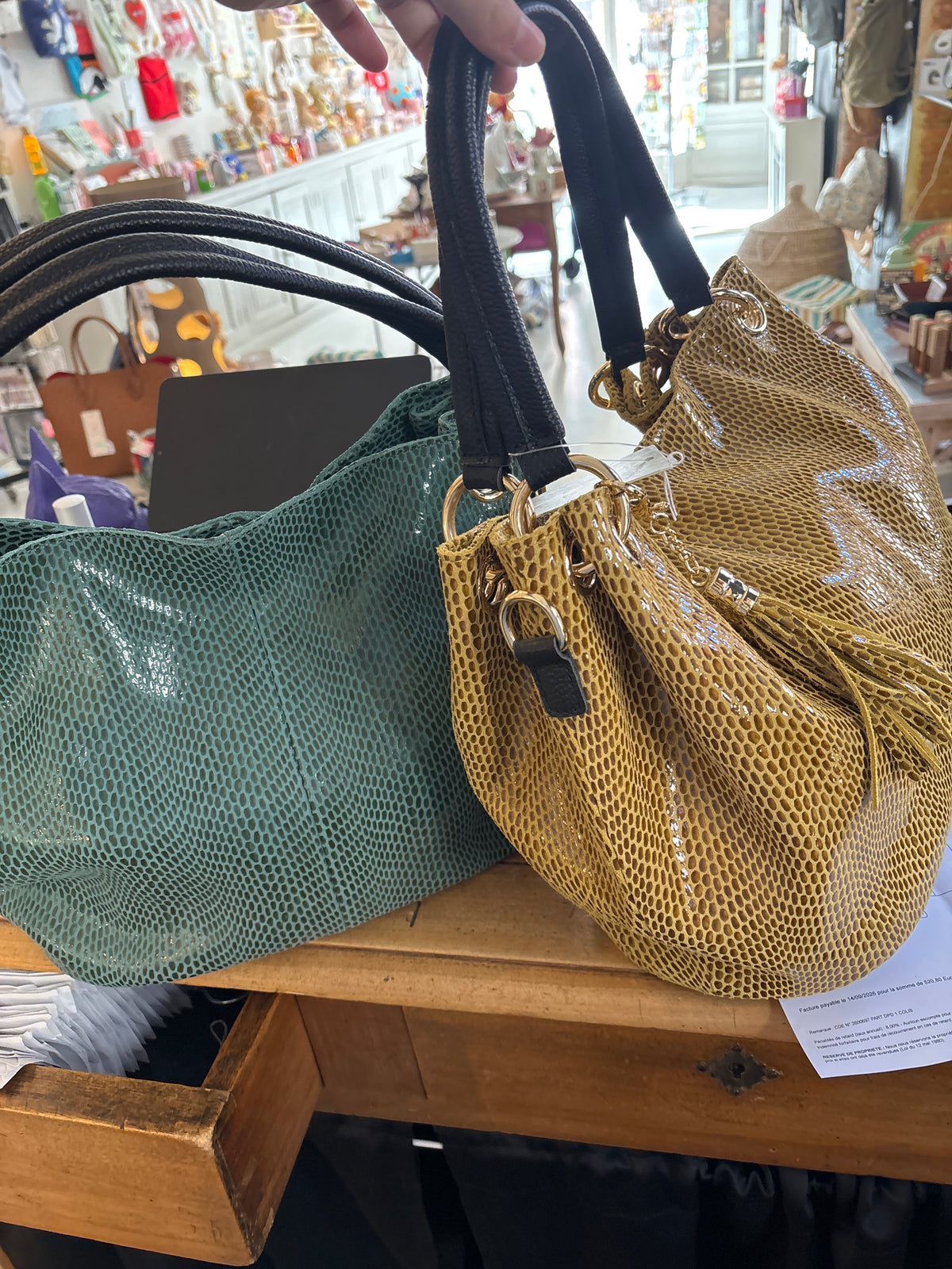 Sac Sophia delli 6038 cuir