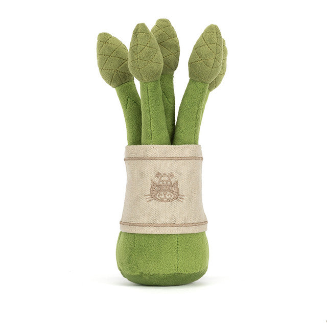 Peluche Jellycat Asparagus grand format de dos