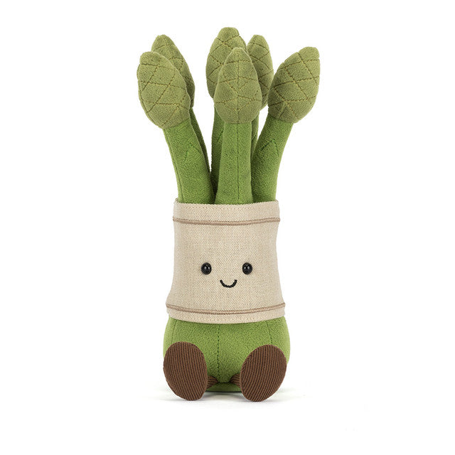 Peluche Amuseables Asparagus Jellycat asperge kawaii ultra-douce collector – MT Boutique L'Isle-Jourdain