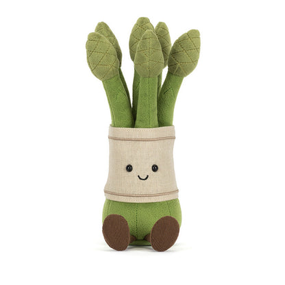 Peluche Amuseables Asparagus Jellycat asperge kawaii ultra-douce collector – MT Boutique L'Isle-Jourdain