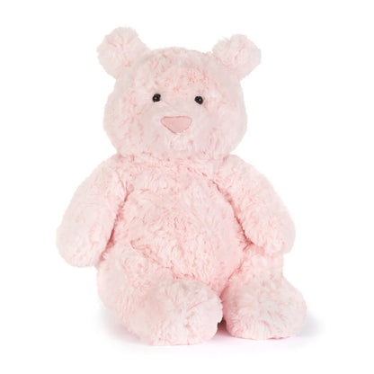 Peluche ours en fourrure rose ultra douce Leola Bear Large Jellycat assis 36cm - MT Boutique L'Isle-Jourdain