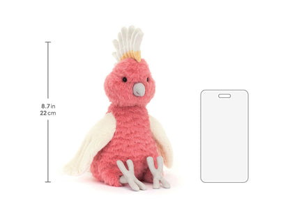 Peluche Oiseau rose