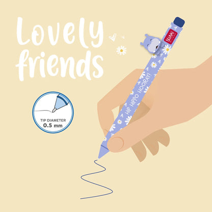 Stylo Gel Hippo Décoratif Lovely Friends