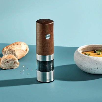 Moulin sel ou poivre électrique en bois d'acacia chez MT BOUTIQUE