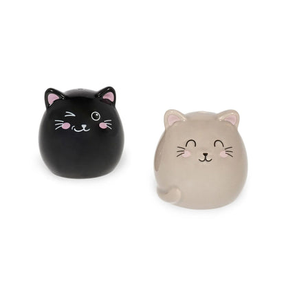 Ensemble salière poivrière céramique Kitty Couple chats kawaii Legami – MT Boutique