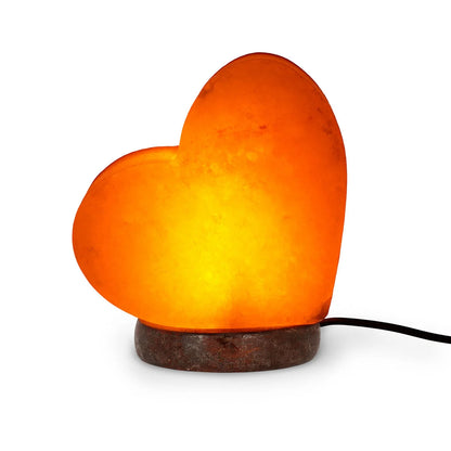 Lampe Sel de l'Himalaya cœur