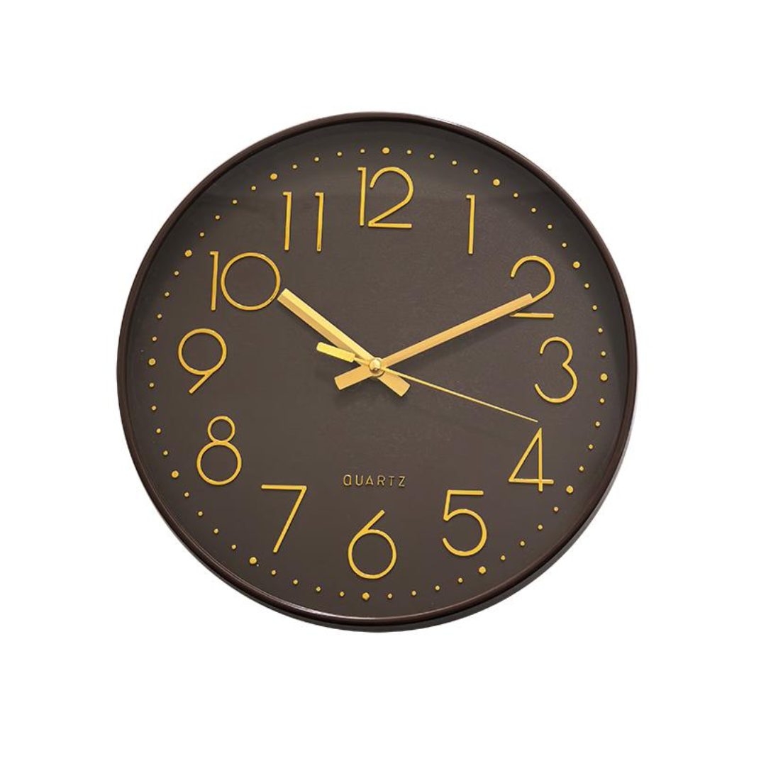 Horloge Murale "Color" Chocolat par Emde