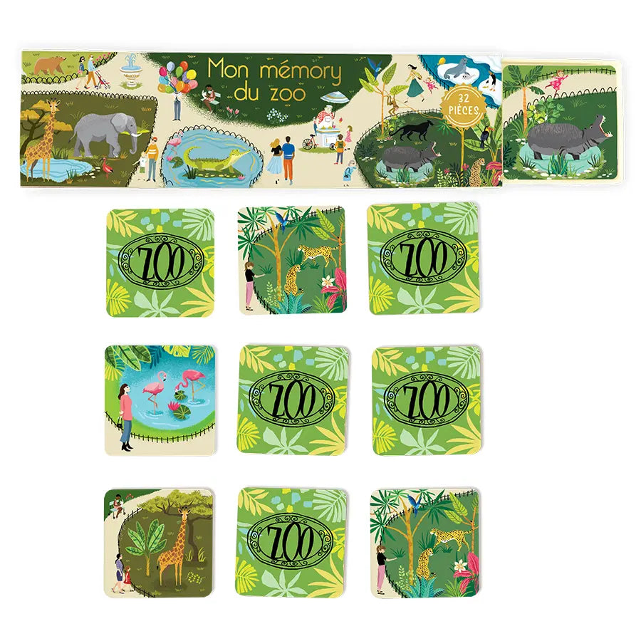Jeu de Memory "Mon Memory du Zoo"