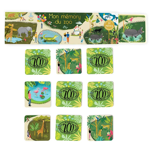 Jeu de Memory "Mon Memory du Zoo"