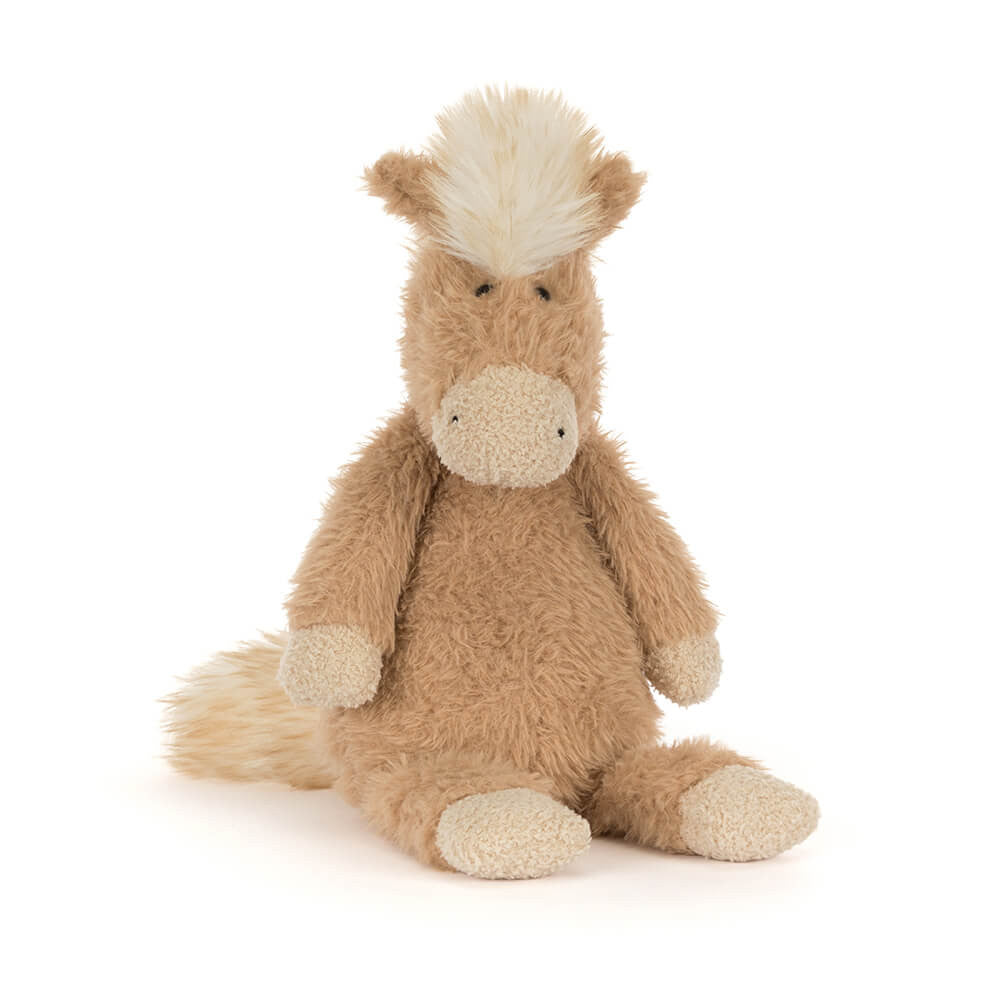 Peluche poney Canterneigh Jellycat – crinière soyeuse et regard doux
