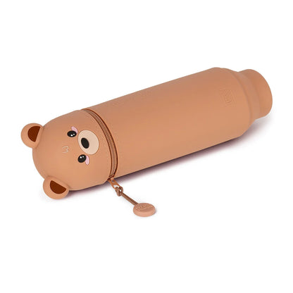 Trousse 2-en-1 en Silicone Ours