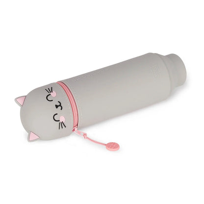 Trousse 2-en-1 en Silicone Kitty