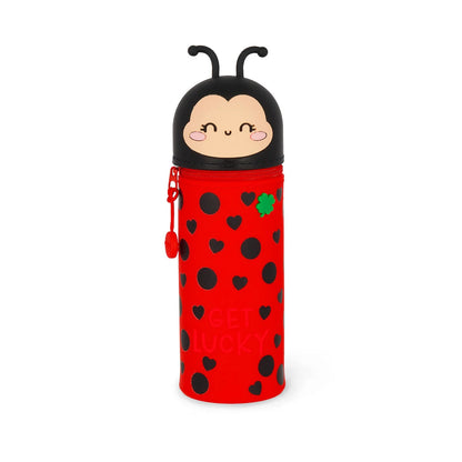 Trousse Kawaii 2-en-1 Silicone "Ladybug" Coccinelle – Legami Milano
