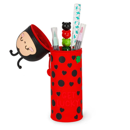 Trousse 2-en-1 en Silicone Coccinelle