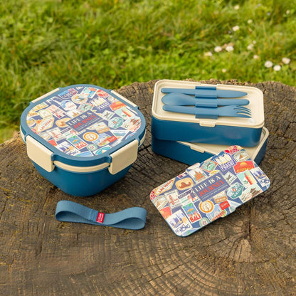 Lunch Box Boîte Repas 1700ml - Stickers