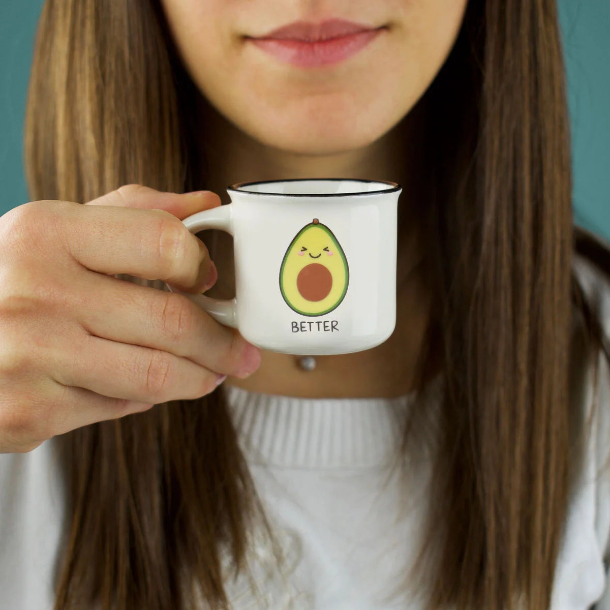 Set 2 tasses café Avocado