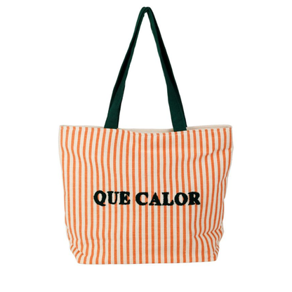 Sac Cabas Coton Que Calor Orange