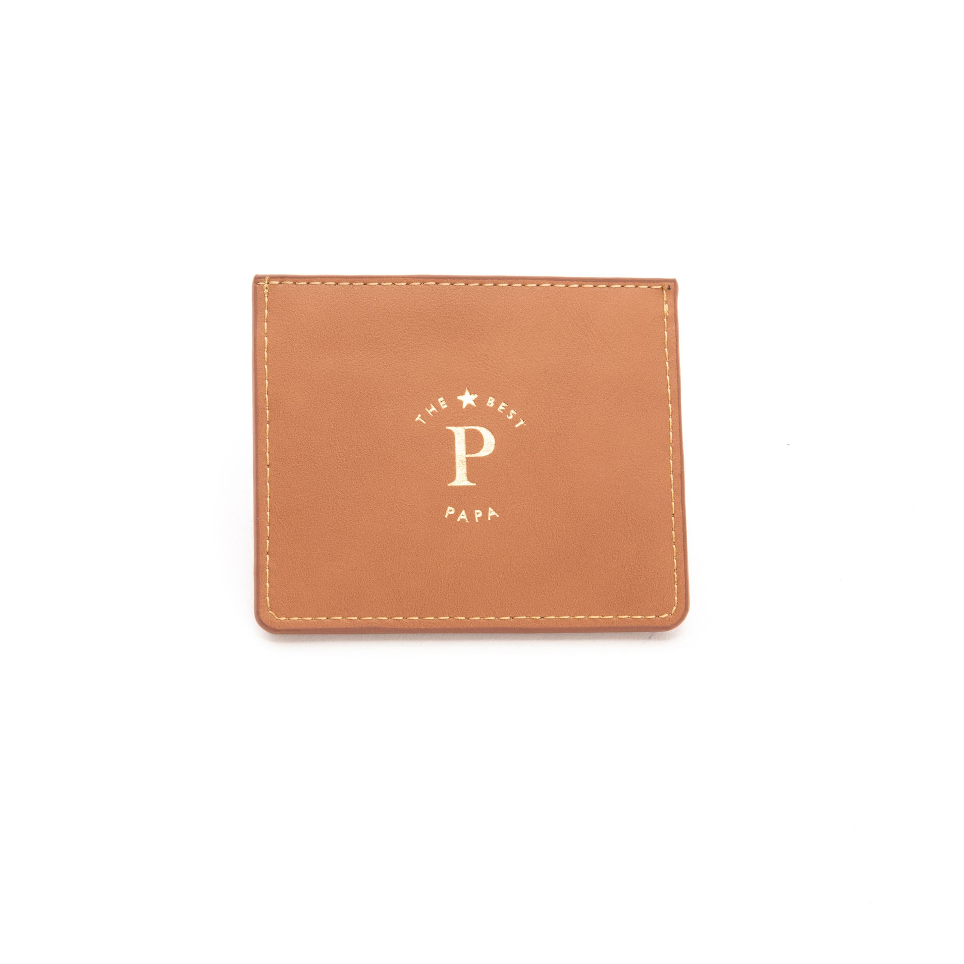 Porte-carte Papa Amadeus en simili cuir PU – cadeau Fête des Pères original
