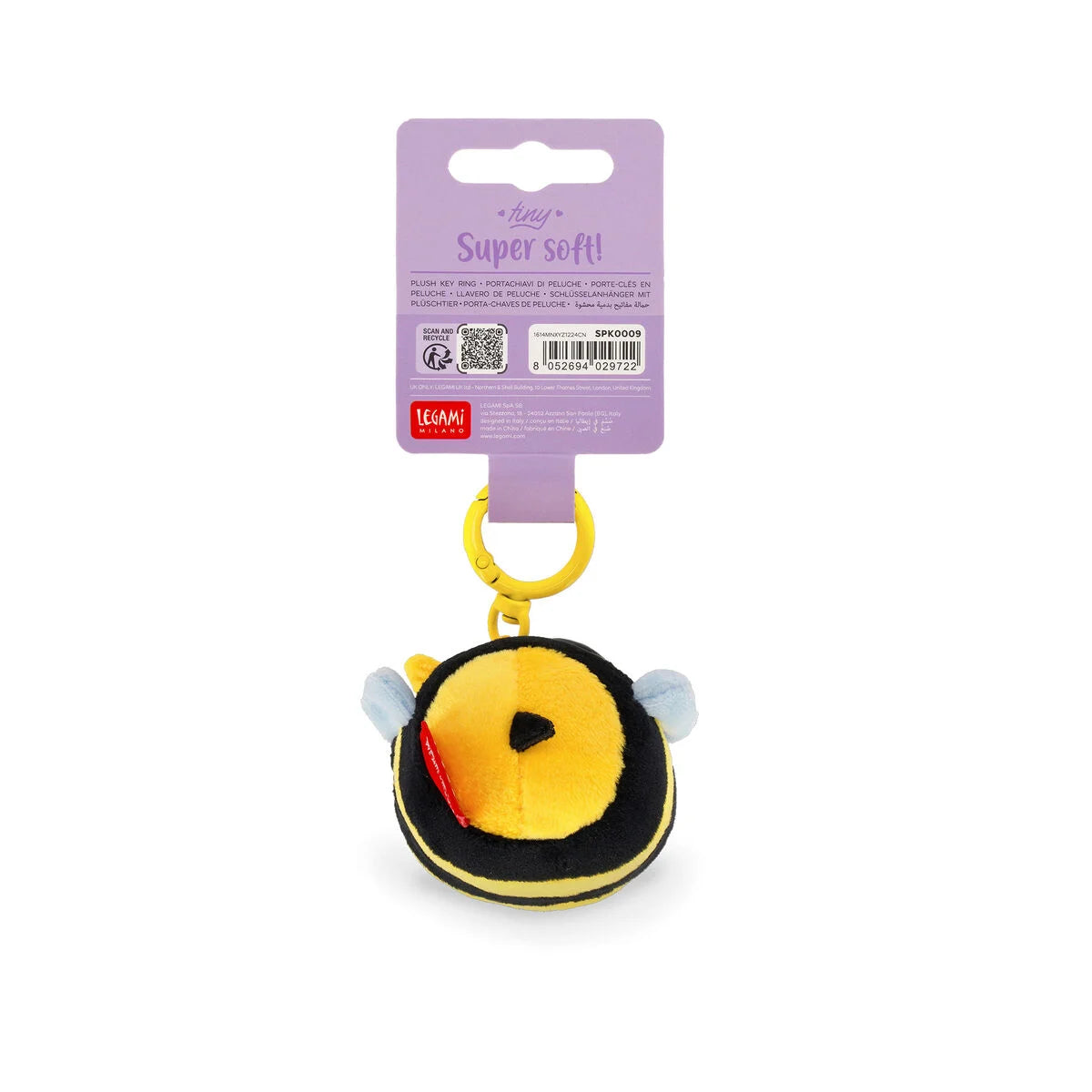 Porte-clés Peluche Abeille