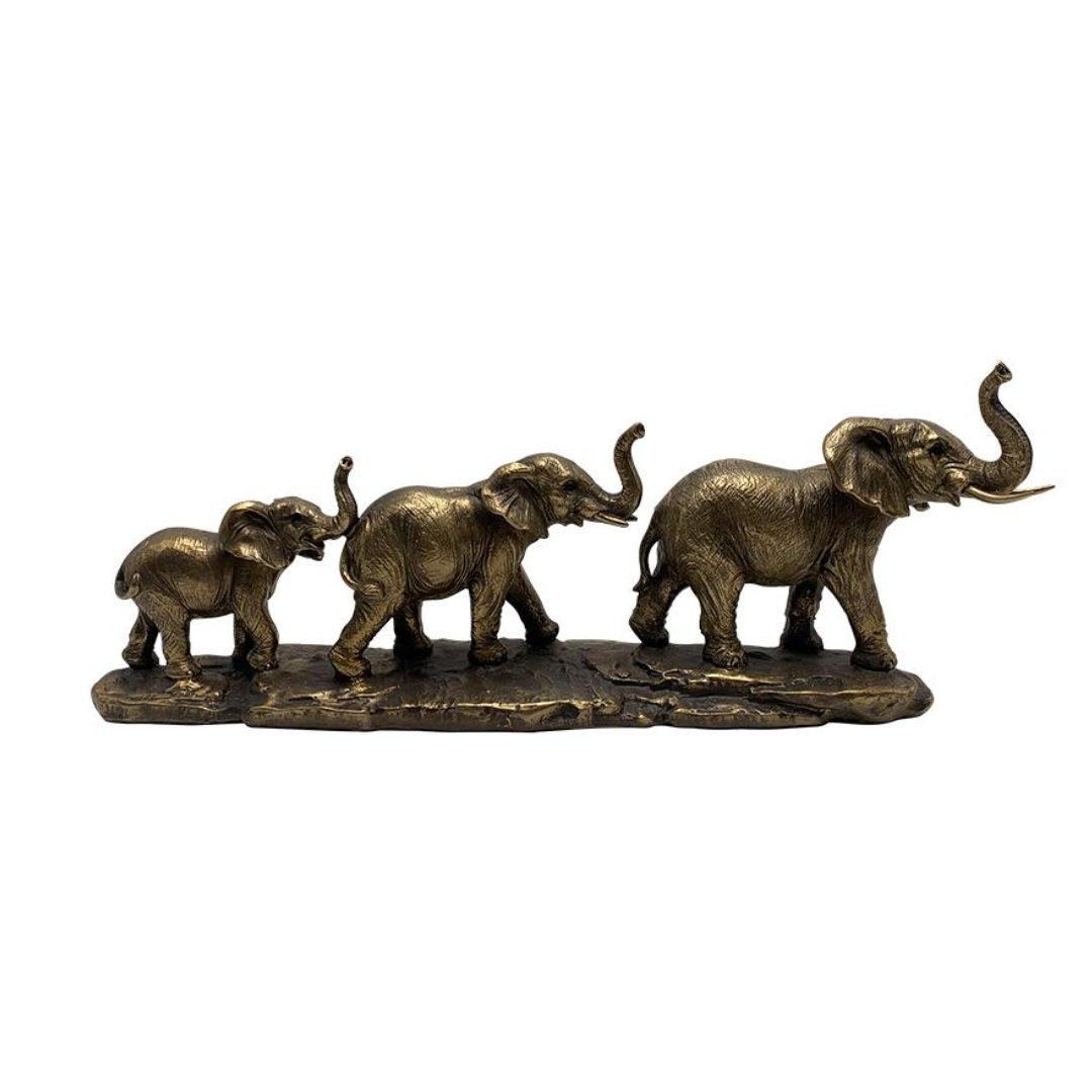 Statue décorative éléphants
