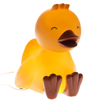 veilleuse canard jaune résine rechargeable USB