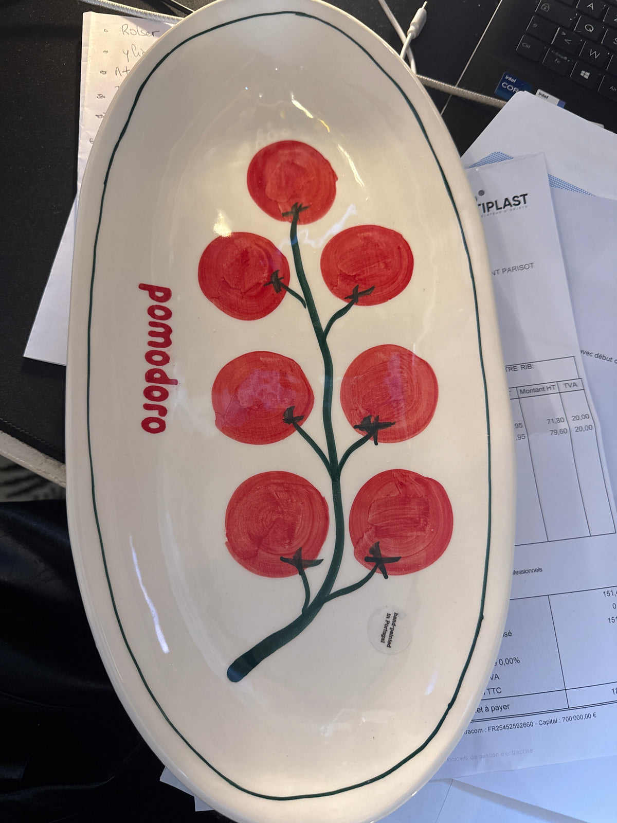 Plat ovale Atelier Pistache