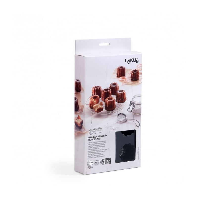 moule à cannelés en silicone 8 cavités antiadhérent