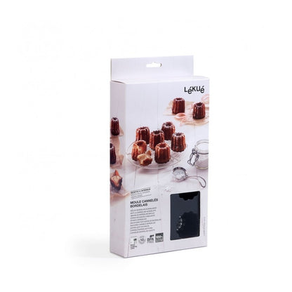 moule à cannelés en silicone 8 cavités antiadhérent