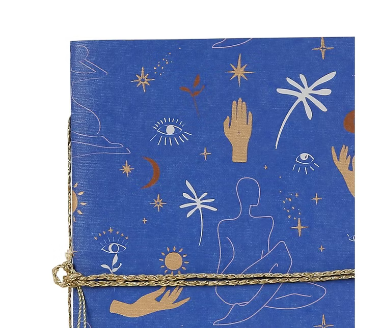 Carnet de Notes "Visionary" Bleu Mystique