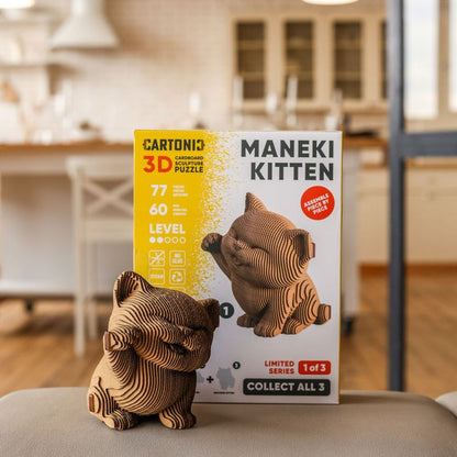 Puzzle 3D, Cartonic, DIY, Loisirs Créatifs