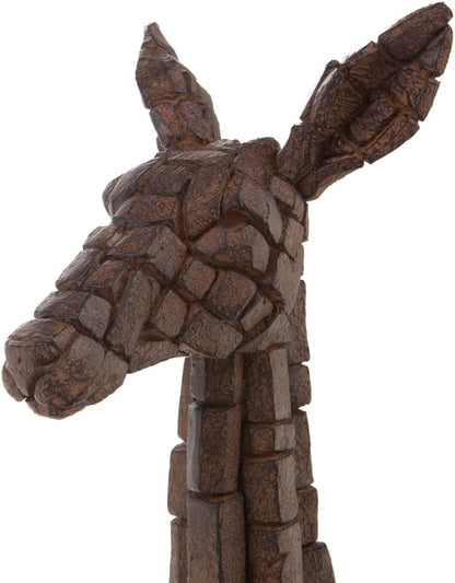 Girafe Safari Résine Marron 44cm